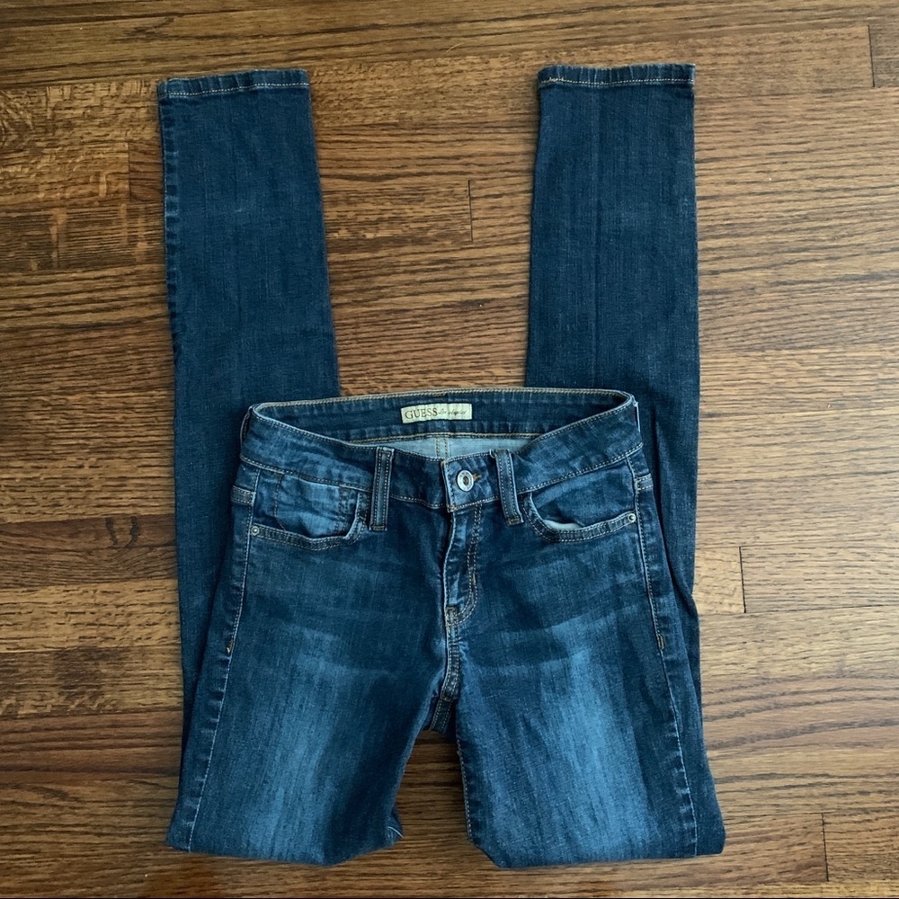 Guess Straight legs dark wash Jeans - Picture 8 of 9